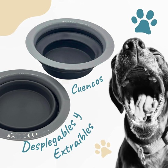 Raised Dog Bowl with Anti-Slinging Bowl, Cat Feeding Bowl with Drinking Fountain for Cat, 2 Extendable and Fold-Out Cat Bowls, Flat. Raised Dog Bowl Set (Pink) Raised Dog Bowl with Anti-Slinging Bowl, Cat Feeding Bowl with Drinking Fountain for Cat, 2 Extendable and Fold-Out Cat Bowls, Flat. Raised Dog Bowl Set (Pink)