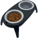 Raised Dog Bowl with Anti-Slinging Bowl, Cat Feeding Bowl with Drinking Fountain for Cat, 2 Extendable and Fold-Out Cat Bowls, Flat. Raised Dog Bowl Set (Pink) Raised Dog Bowl with Anti-Slinging Bowl, Cat Feeding Bowl with Drinking Fountain for Cat, 2 Extendable and Fold-Out Cat Bowls, Flat. Raised Dog Bowl Set (Pink)