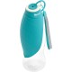 Record Water Dispenser with Drinking Bottle – Practical and Functional – Silicone – Dimensions: Diameter 8 x 23 cm – Capacity 400 ml – Colour Sea Green – Ideal for Long Walks and Travel Record Water Dispenser with Drinking Bottle – Practical and Functional – Silicone – Dimensions: Diameter 8 x 23 cm – Capacity 400 ml – Colour Sea Green – Ideal for Long Walks and Travel