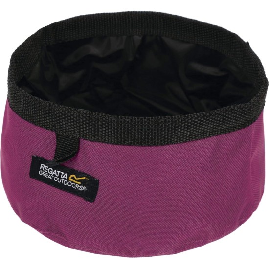 Regatta Unisex Pack Away Dog Bowl, Purple, One Size Regatta Unisex Pack Away Dog Bowl, Purple, One Size