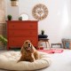 Relaxdays Bowl Stand, Stainless Steel Bowls Capacity 1000 ml, Mango Wood Dog Feeding Station HBT 16.5 x 42 x 21 cm, Natural Relaxdays Bowl Stand, Stainless Steel Bowls Capacity 1000 ml, Mango Wood Dog Feeding Station HBT 16.5 x 42 x 21 cm, Natural
