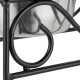 Relaxdays Dog Bowl Set with Holder, Bowl Stand Dogs & Cats, 2 Stainless Steel Bowls 300 ml Each, Feeding Bar, Black/Silver Relaxdays Dog Bowl Set with Holder, Bowl Stand Dogs & Cats, 2 Stainless Steel Bowls 300 ml Each, Feeding Bar, Black/Silver