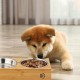 Relaxdays Feeding Bar for Small Dogs, 2 Bowls V Each 300 ml, Raised, Bamboo & Stainless Steel, HBT: 6.5 x 31.5 x 15 cm, Natural/Silver, 1 Piece 10028859 Relaxdays Feeding Bar for Small Dogs, 2 Bowls V Each 300 ml, Raised, Bamboo & Stainless Steel, HBT: 6.5 x 31.5 x 15 cm, Natural/Silver, 1 Piece 10028859