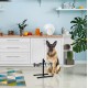 Relaxdays Stainless Steel Feeding Bowl Double Set Height Adjustable Dog Bar with Bowl Stand and 2 Removable Dog Bowls Feeding Bar for Cats / Cat Bar Metal Relaxdays Stainless Steel Feeding Bowl Double Set Height Adjustable Dog Bar with Bowl Stand and 2 Removable Dog Bowls Feeding Bar for Cats / Cat Bar Metal