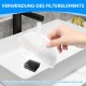 Replacement Filter Kit Compatible with Homerunpet WF20/CF20 Wireless Pumps, Cat/Dog Water Fountain, 3 x Pet Fountain Filters + 3 Water Pump Filters Replacement Filter Kit Compatible with Homerunpet WF20/CF20 Wireless Pumps, Cat/Dog Water Fountain, 3 x Pet Fountain Filters + 3 Water Pump Filters