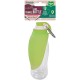 Rosewood Easy Use Dog Travel Water Bottle with Stylish Leaf Design, Green Rosewood Easy Use Dog Travel Water Bottle with Stylish Leaf Design, Green