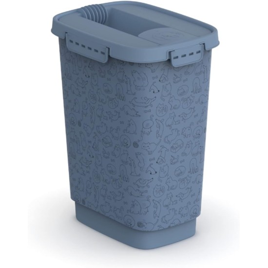 Rotho Storage Box for Pet Food, Plastic (Polypropylene), 10 Litre Volume, S Rotho Storage Box for Pet Food, Plastic (Polypropylene), 10 Litre Volume, S