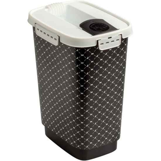 Rotho Storage Box for Pet Food, Plastic (Polypropylene), 10 Litre Volume, S