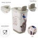 Rotho plastic pet food storage box (PP) with cat design - Cody dry food., medium