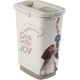 Rotho plastic pet food storage box (PP) with cat design - Cody dry food., medium