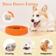 SEATOGEM Slow Feeder Dog Bowls, Feeding Bowls Dog in the Shape of Rugby Ball, Anti Slinging Bowl, Dogs, Non-Slip, Silicone Dog Bowls for Cats and Small Dogs SEATOGEM Slow Feeder Dog Bowls, Feeding Bowls Dog in the Shape of Rugby Ball, Anti Slinging Bowl, Dogs, Non-Slip, Silicone Dog Bowls for Cats and Small Dogs