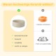 SPUNKYJUNKY Ceramic Dog Bowl Raised Feeding Bowl Water Bowl with Bamboo Stand for Medium and Large Dogs (850 ml, Beige) SPUNKYJUNKY Ceramic Dog Bowl Raised Feeding Bowl Water Bowl with Bamboo Stand for Medium and Large Dogs (850 ml, Beige)
