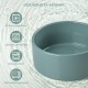 SPUNKYJUNKY Ceramic Dog Bowl Set Anti Sling Bowl with Bamboo Stand for Cats and Dogs (Dark Green) SPUNKYJUNKY Ceramic Dog Bowl Set Anti Sling Bowl with Bamboo Stand for Cats and Dogs (Dark Green)