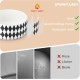 SPUNKYJUNKY Ceramic Double Dog Feeding Bowl with Bamboo Stand, for Cats and Dogs (400 ml, Grey 2) SPUNKYJUNKY Ceramic Double Dog Feeding Bowl with Bamboo Stand, for Cats and Dogs (400 ml, Grey 2)