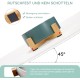 SPUNKYJUNKY Ceramic Double Dog Feeding Bowl with Bamboo Stand, for Cats and Dogs (400 ml, Grey 2) SPUNKYJUNKY Ceramic Double Dog Feeding Bowl with Bamboo Stand, for Cats and Dogs (400 ml, Grey 2)
