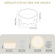 SPUNKYJUNKY Ceramic Double Dog Feeding Bowl with Bamboo Stand, for Cats and Dogs (400 ml, Grey 2) SPUNKYJUNKY Ceramic Double Dog Feeding Bowl with Bamboo Stand, for Cats and Dogs (400 ml, Grey 2)