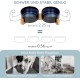 SPUNKYJUNKY Ceramic Double Dog Feeding Bowl with Bamboo Stand, for Cats and Dogs (400 ml, Grey 2) SPUNKYJUNKY Ceramic Double Dog Feeding Bowl with Bamboo Stand, for Cats and Dogs (400 ml, Grey 2)