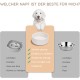 SPUNKYJUNKY Ceramic Double Dog Feeding Bowl with Bamboo Stand, for Cats and Dogs (400 ml, Grey 2) SPUNKYJUNKY Ceramic Double Dog Feeding Bowl with Bamboo Stand, for Cats and Dogs (400 ml, Grey 2)