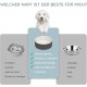 SPUNKYJUNKY Ceramic Double Dog Feeding Bowl with Bamboo Stand, for Cats and Dogs (400 ml, Grey 2) SPUNKYJUNKY Ceramic Double Dog Feeding Bowl with Bamboo Stand, for Cats and Dogs (400 ml, Grey 2)