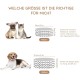 SPUNKYJUNKY Ceramic Double Dog Feeding Bowl with Bamboo Stand, for Cats and Dogs (400 ml, Grey 2) SPUNKYJUNKY Ceramic Double Dog Feeding Bowl with Bamboo Stand, for Cats and Dogs (400 ml, Grey 2)