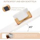 SPUNKYJUNKY Ceramic Double Dog Feeding Bowl with Bamboo Stand, for Cats and Dogs (400 ml, Grey 2) SPUNKYJUNKY Ceramic Double Dog Feeding Bowl with Bamboo Stand, for Cats and Dogs (400 ml, Grey 2)