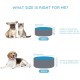 SPUNKYJUNKY Ceramic Double Dog Feeding Bowl with Bamboo Stand, for Cats and Dogs (400 ml, Grey 2) SPUNKYJUNKY Ceramic Double Dog Feeding Bowl with Bamboo Stand, for Cats and Dogs (400 ml, Grey 2)