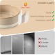 SPUNKYJUNKY Ceramic Double Dog Feeding Bowl with Bamboo Stand, for Cats and Dogs (400 ml, Grey 2) SPUNKYJUNKY Ceramic Double Dog Feeding Bowl with Bamboo Stand, for Cats and Dogs (400 ml, Grey 2)