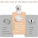 SPUNKYJUNKY Ceramic Double Dog Feeding Bowl with Bamboo Stand, for Cats and Dogs (400 ml, Grey 2) SPUNKYJUNKY Ceramic Double Dog Feeding Bowl with Bamboo Stand, for Cats and Dogs (400 ml, Grey 2)