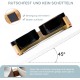 SPUNKYJUNKY Ceramic Double Dog Feeding Bowl with Bamboo Stand, for Cats and Dogs (400 ml, Grey 2) SPUNKYJUNKY Ceramic Double Dog Feeding Bowl with Bamboo Stand, for Cats and Dogs (400 ml, Grey 2)