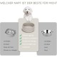 SPUNKYJUNKY Ceramic Double Dog Feeding Bowl with Bamboo Stand, for Cats and Dogs (400 ml, Grey 2) SPUNKYJUNKY Ceramic Double Dog Feeding Bowl with Bamboo Stand, for Cats and Dogs (400 ml, Grey 2)