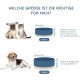 SPUNKYJUNKY Ceramic Double Dog Feeding Bowl with Bamboo Stand, for Cats and Dogs (400 ml, Grey 2) SPUNKYJUNKY Ceramic Double Dog Feeding Bowl with Bamboo Stand, for Cats and Dogs (400 ml, Grey 2)