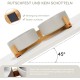 SPUNKYJUNKY Ceramic Double Dog Feeding Bowl with Bamboo Stand, for Cats and Dogs (400 ml, Grey 2) SPUNKYJUNKY Ceramic Double Dog Feeding Bowl with Bamboo Stand, for Cats and Dogs (400 ml, Grey 2)