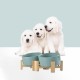 SPUNKYJUNKY Tilting Dog Bowl Ceramic Double Dog Feeding Bowl with Bamboo Stand 0° and 15° Tilt Angle for Pets Cats and Puppies Large Face Dog (850 ml, Grey × 2) SPUNKYJUNKY Tilting Dog Bowl Ceramic Double Dog Feeding Bowl with Bamboo Stand 0° and 15° Tilt Angle for Pets Cats and Puppies Large Face Dog (850 ml, Grey × 2)