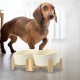 SPUNKYJUNKY Tilting Dog Bowl Ceramic Double Dog Feeding Bowl with Bamboo Stand 0° and 15° Tilt Angle for Pets Cats and Puppies Large Face Dog (850 ml, Grey × 2) SPUNKYJUNKY Tilting Dog Bowl Ceramic Double Dog Feeding Bowl with Bamboo Stand 0° and 15° Tilt Angle for Pets Cats and Puppies Large Face Dog (850 ml, Grey × 2)