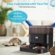 Sailvono 5L Automatic Cat Feeder, 2 Bowls, Intelligent Cat Food, Easy to Use, Feeder for Cats/Dogs, Voice Recorder, with 2 Stainless Steel Bowls, Black Sailvono 5L Automatic Cat Feeder, 2 Bowls, Intelligent Cat Food, Easy to Use, Feeder for Cats/Dogs, Voice Recorder, with 2 Stainless Steel Bowls, Black