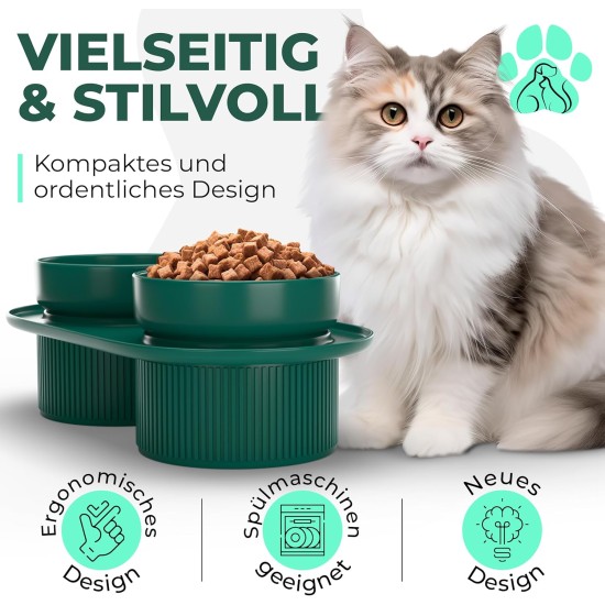 Set of 3 Raised Feeding Bowls, Ergonomic Feeding Bowl, Drinking Bowl, Double Feeding Bowl, Cat Bowl, Dog Bowl, Ceramic Feeding Bowl, Dog Feeding Bowl Set of 3 Raised Feeding Bowls, Ergonomic Feeding Bowl, Drinking Bowl, Double Feeding Bowl, Cat Bowl, Dog Bowl, Ceramic Feeding Bowl, Dog Feeding Bowl