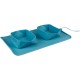 Silicone Travel Feeding Bowls 600ml 39x23.5x5cm Petrol Silicone Travel Feeding Bowls 600ml 39x23.5x5cm Petrol
