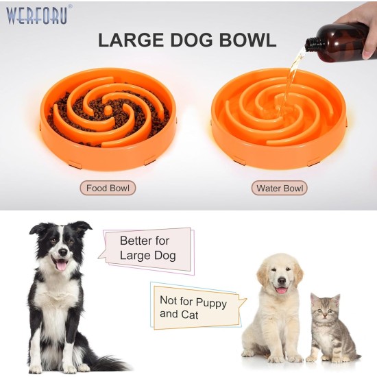 Slow Feeding Dog Bowl, Anti Sling Interactive Dog Bowl, Safety Durable Feeding Bowl for Dogs, Environmentally Friendly Dog Bowl, Dark Grey Slow Feeding Dog Bowl, Anti Sling Interactive Dog Bowl, Safety Durable Feeding Bowl for Dogs, Environmentally Friendly Dog Bowl, Dark Grey