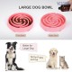 Slow Feeding Dog Bowl, Anti Sling Interactive Dog Bowl, Safety Durable Feeding Bowl for Dogs, Environmentally Friendly Dog Bowl, Dark Grey Slow Feeding Dog Bowl, Anti Sling Interactive Dog Bowl, Safety Durable Feeding Bowl for Dogs, Environmentally Friendly Dog Bowl, Dark Grey