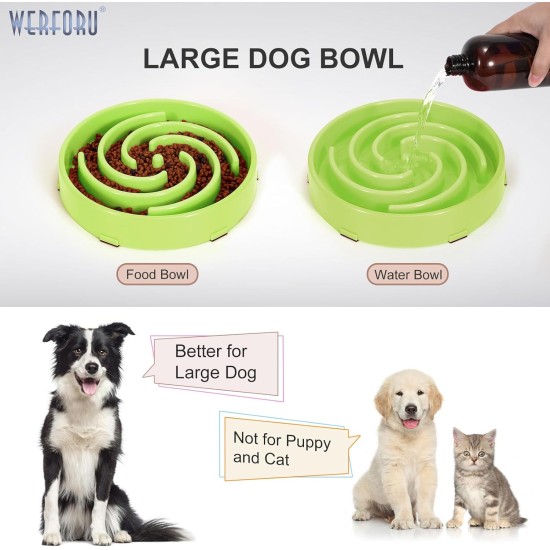 Slow Feeding Dog Bowl, Anti Sling Interactive Dog Bowl, Safety Durable Feeding Bowl for Dogs, Environmentally Friendly Dog Bowl, Dark Grey Slow Feeding Dog Bowl, Anti Sling Interactive Dog Bowl, Safety Durable Feeding Bowl for Dogs, Environmentally Friendly Dog Bowl, Dark Grey