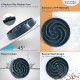 Slow Feeding Dog Bowl, Anti Sling Interactive Dog Bowl, Safety Durable Feeding Bowl for Dogs, Environmentally Friendly Dog Bowl, Dark Grey Slow Feeding Dog Bowl, Anti Sling Interactive Dog Bowl, Safety Durable Feeding Bowl for Dogs, Environmentally Friendly Dog Bowl, Dark Grey