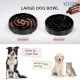 Slow Feeding Dog Bowl, Anti Sling Interactive Dog Bowl, Safety Durable Feeding Bowl for Dogs, Environmentally Friendly Dog Bowl, Dark Grey Slow Feeding Dog Bowl, Anti Sling Interactive Dog Bowl, Safety Durable Feeding Bowl for Dogs, Environmentally Friendly Dog Bowl, Dark Grey