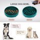 Slow Feeding Dog Bowl, Anti Sling Interactive Dog Bowl, Safety Durable Feeding Bowl for Dogs, Environmentally Friendly Dog Bowl, Dark Grey Slow Feeding Dog Bowl, Anti Sling Interactive Dog Bowl, Safety Durable Feeding Bowl for Dogs, Environmentally Friendly Dog Bowl, Dark Grey