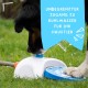 Splash Water Fountain - Water Fun for Pets - Supplied with Two Nozzles - Drinking Water for Dogs - Drinking Fountain for Pets - Blue Splash Water Fountain - Water Fun for Pets - Supplied with Two Nozzles - Drinking Water for Dogs - Drinking Fountain for Pets - Blue