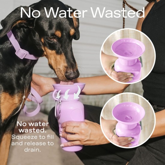 Springer Growler Travel Water Bottle for Dogs - As Seen on Shark Tank - 1.2L Large Dog Water Bottle with Patented Leakproof Design for Walking, Hiking and Travel, BPA Free Springer Growler Travel Water Bottle for Dogs - As Seen on Shark Tank - 1.2L Large Dog Water Bottle with Patented Leakproof Design for Walking, Hiking and Travel, BPA Free