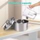Stainless Steel 7L Drinking Fountain for Cats and Dogs, Stainless Steel Dog Fountain with 5-Layer Filtration and LED Light, Ultralight Pump with Overload Protection for Large Dogs/Multiple Cats, with Stainless Steel 7L Drinking Fountain for Cats and Dogs, Stainless Steel Dog Fountain with 5-Layer Filtration and LED Light, Ultralight Pump with Overload Protection for Large Dogs/Multiple Cats, with