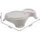 Sundis 0009003 Double Bowl, Taupe, One Size Sundis 0009003 Double Bowl, Taupe, One Size