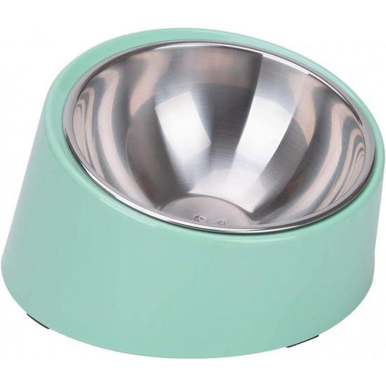 SuperDesign Dog Bowl 15 Degree Tilt, Slanted Cat Bowl, Tilted Raised Feeding Bowl, Raised Feeding Station, Non-Slip Melamine Stand SuperDesign Dog Bowl 15 Degree Tilt, Slanted Cat Bowl, Tilted Raised Feeding Bowl, Raised Feeding Station, Non-Slip Melamine Stand