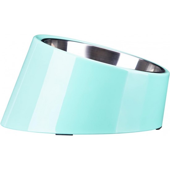 SuperDesign Dog Bowl 15 Degree Tilt, Slanted Cat Bowl, Tilted Raised Feeding Bowl, Raised Feeding Station, Non-Slip Melamine Stand SuperDesign Dog Bowl 15 Degree Tilt, Slanted Cat Bowl, Tilted Raised Feeding Bowl, Raised Feeding Station, Non-Slip Melamine Stand