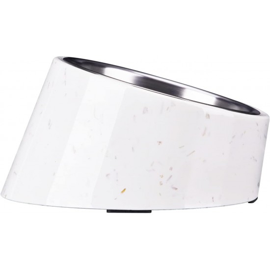 SuperDesign Dog Bowl 15 Degree Tilt, Slanted Cat Bowl, Tilted Raised Feeding Bowl, Raised Feeding Station, Non-Slip Melamine Stand SuperDesign Dog Bowl 15 Degree Tilt, Slanted Cat Bowl, Tilted Raised Feeding Bowl, Raised Feeding Station, Non-Slip Melamine Stand